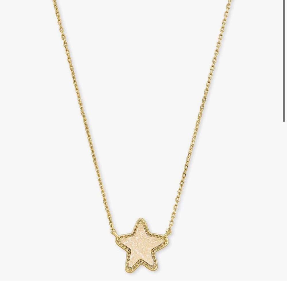 Kendra Scott Gold Star Pendant Necklace